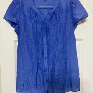 Banana Republic Blue Top Size Small